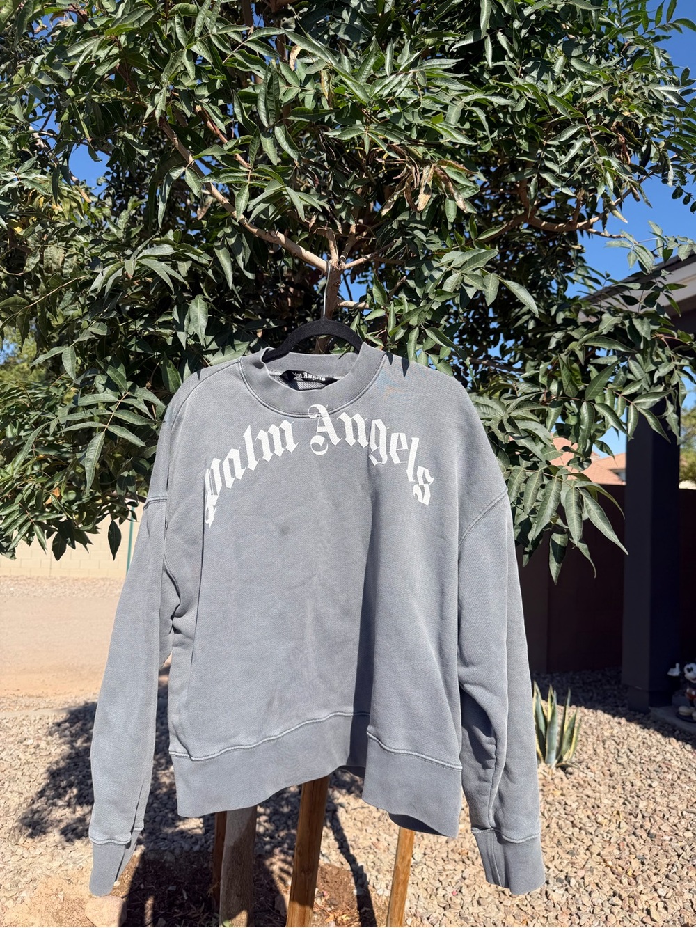 Palm angels curved logo sweatshirt - READ - Picture 14 of 16